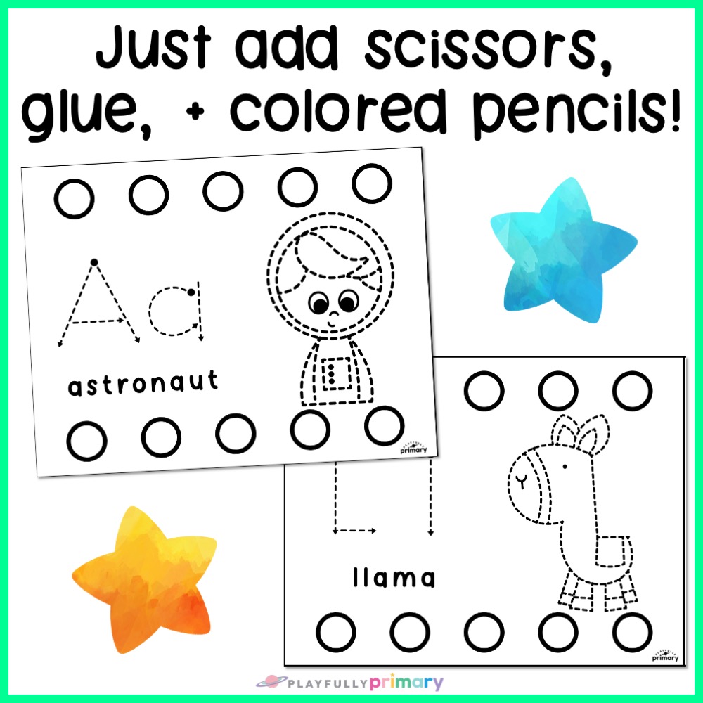 Alphabet Hole Punch Activities - Playfully Primary alphabet-hole-punch-activities-playfully-primary