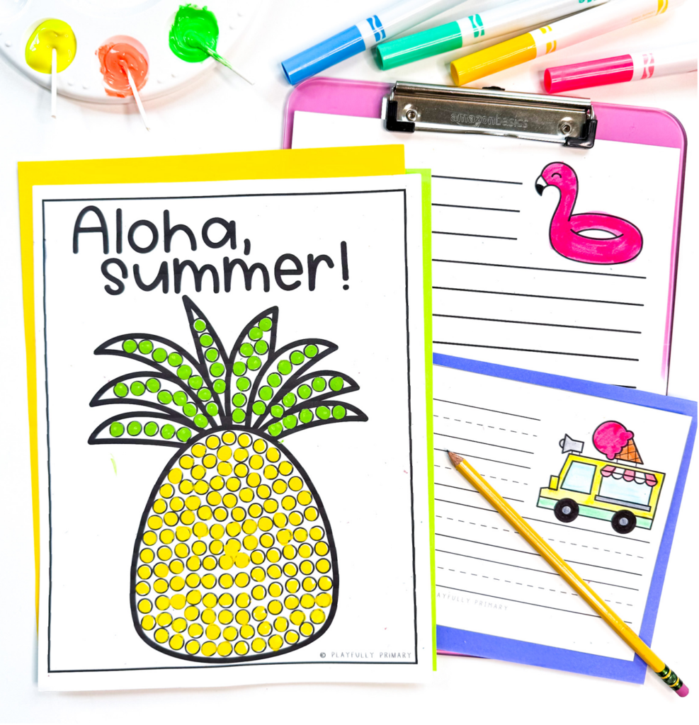 Summer Fine Motor Activities for Preschool and Kindergarten - Playfully ...